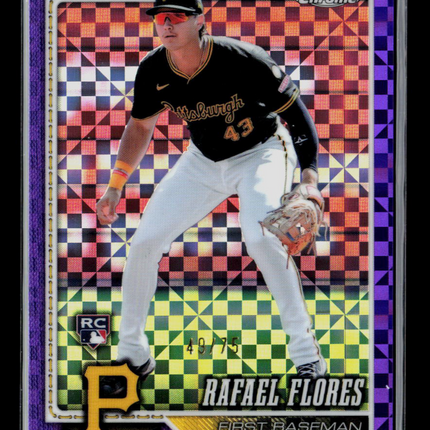 2026 Topps Chrome Rafael Flores #185 RC