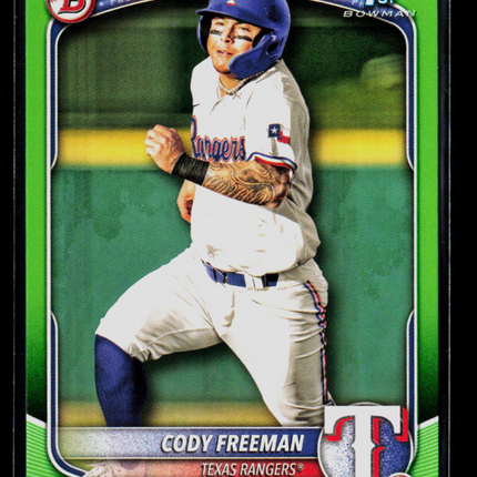 2025 Bowman Cody Freeman #BP-112 Green 111/399