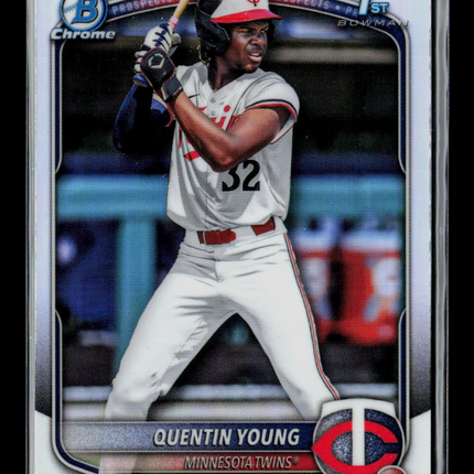 2025 Bowman Chrome Draft Quentin Young #BDC-92 Refractor