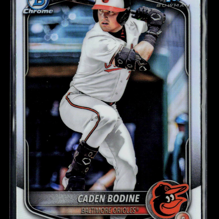 2025 Bowman Draft Chrome Caden Bodine #BDC-63 Refractor