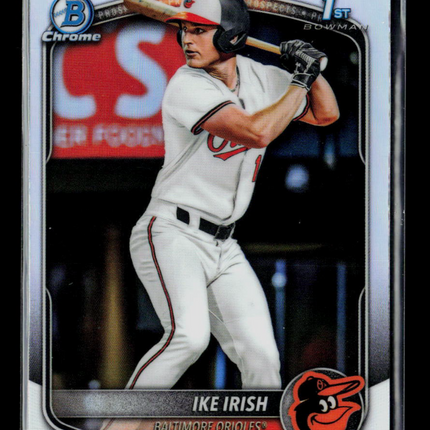 2025 Bowman Draft Chrome Ike Irish #BDC-16 Refractor