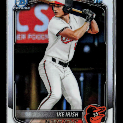 2025 Bowman Draft Chrome Ike Irish #BDC-16 Refractor