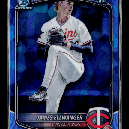 2025 Bowman Draft Chrome James Ellwanger #BDC-164 Blue Sapphire Refractor