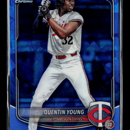 2025 Bowman Draft Chrome Quentin Young #BDC-92 Blue Sapphire
