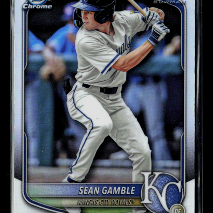 2025 Bowman Draft Chrome Sean Gamble #BDC-178 Refractor
