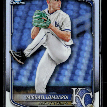 2025 Bowman Draft Chrome Michael Lombardi #BDC-118 Refractor