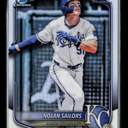 2025 Bowman Chrome Nolan Sailors #BDC-86 Refractor 1st Bowman