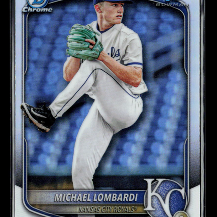 2025 Bowman Draft Chrome Michael Lombardi #BDC-118 Refractor