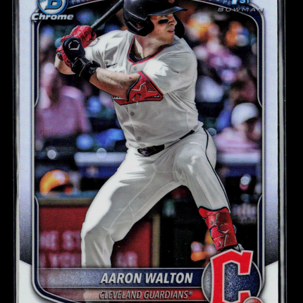2025 Bowman Draft Chrome Aaron Walton #BDC-134 Refractor