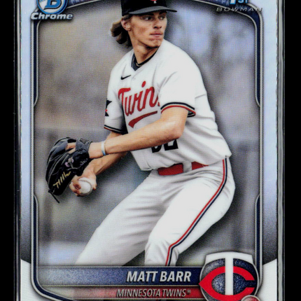 2025 Bowman Chrome Matt Barr #BDC-154 Refractor