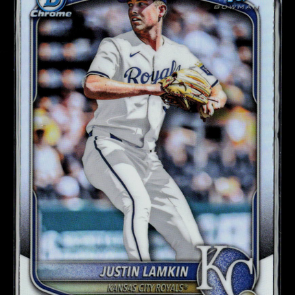 2025 Bowman Draft Chrome Justin Lamkin #BDC-62 Refractor
