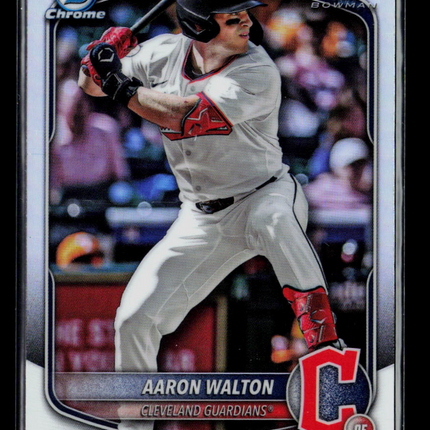 2025 Bowman Draft Chrome Aaron Walton #BDC-134 Refractor