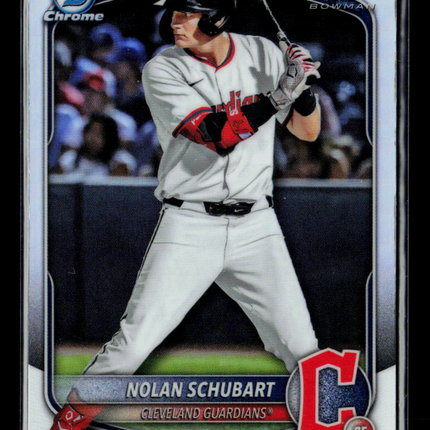 2025 Bowman Draft Chrome Nolan Schubart #BDC-192 Refractor 1st Bowman