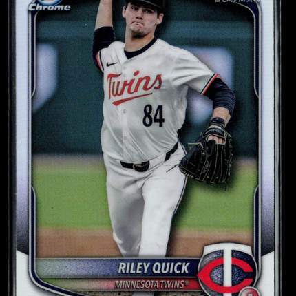 2025 Bowman Chrome Riley Quick #BDC-23 Refractor