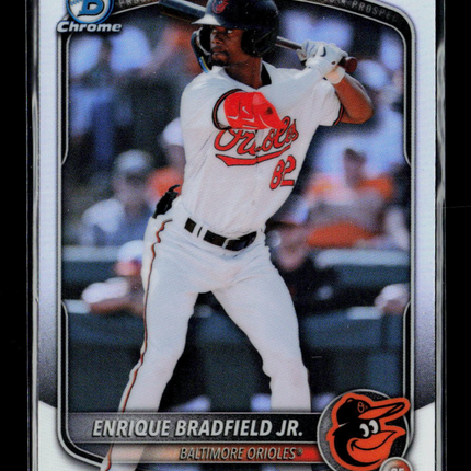 2025 Bowman Chrome Enrique Bradfield Jr. #BDC-198 Refractor