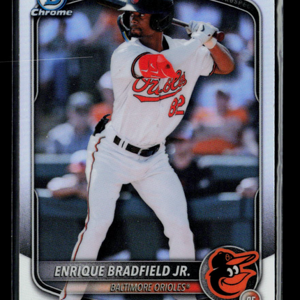 2025 Bowman Chrome Enrique Bradfield Jr. #BDC-198 Refractor