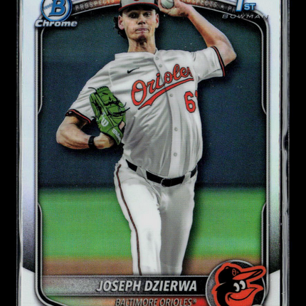 2025 Bowman Draft Chrome Joseph Dzierwa #BDC-186 Refractor