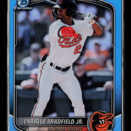 2025 Bowman Draft Chrome Enrique Bradfield Jr. #BDC-198 Blue