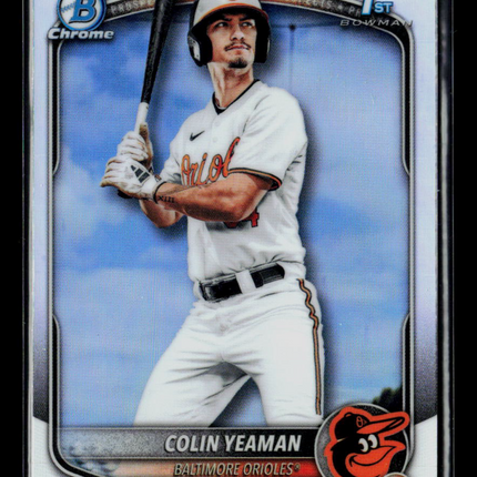 2025 Bowman Chrome Colin Yeaman #BDC-47 Refractor