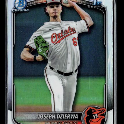 2025 Bowman Draft Chrome Joseph Dzierwa #BDC-186 Refractor