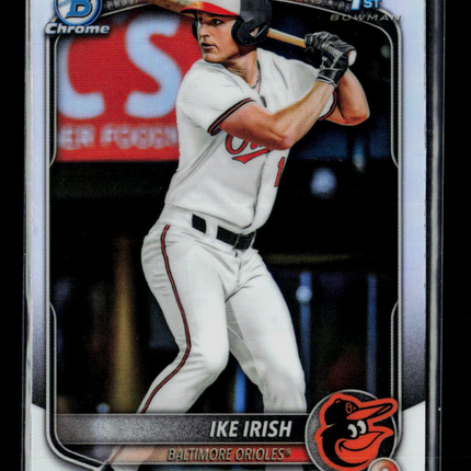 2025 Bowman Draft Chrome Ike Irish #BDC-16 Refractor