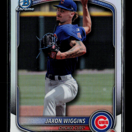 2025 Bowman Chrome Draft Jaxon Wiggins #BDC-173 Refractor