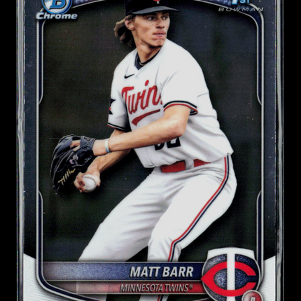 2025 Bowman Chrome Matt Barr #BDC-154