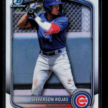2025 Bowman Chrome Jefferson Rojas #BDC-75 Refractor