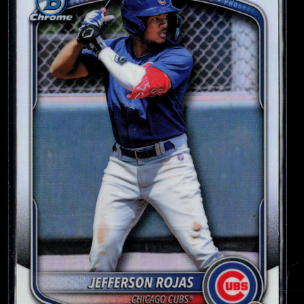 2024 Bowman Chrome Jefferson Rojas #BDC-75 Refractor