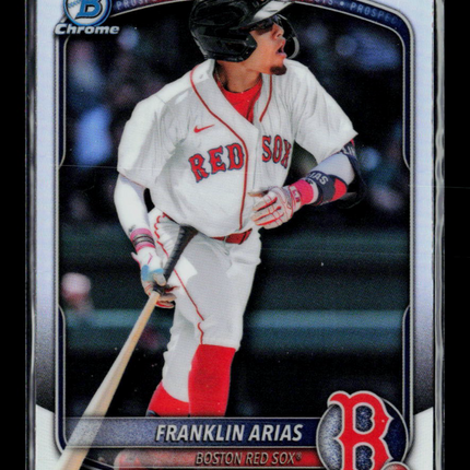 2025 Bowman Chrome Franklin Arias #BDC-13 Refractor
