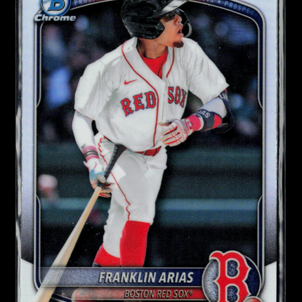 2025 Bowman Chrome Franklin Arias #BDC-13 Refractor