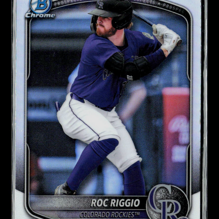 2025 Bowman Chrome Roc Riggio #BDC-19 Refractor