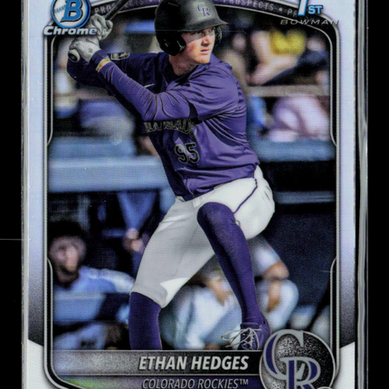 2025 Bowman Draft Chrome Ethan Hedges #BDC-148 Refractor