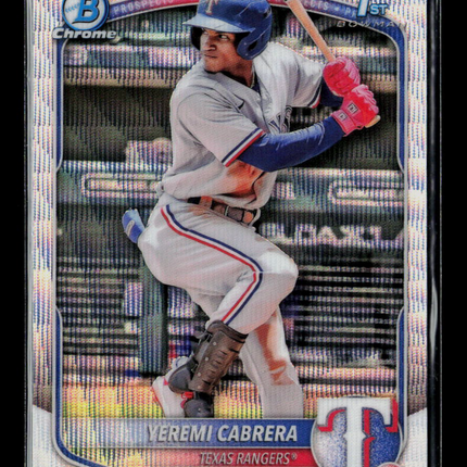 2024 Bowman Chrome Yeremi Cabrera #BCP-146 Purple Shimmer Refractor 263/350