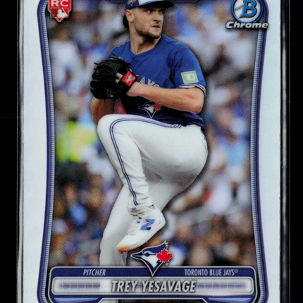 2026 Bowman Chrome Trey Yesavage #41 RC Red