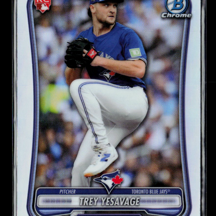 2026 Bowman Chrome Trey Yesavage #41 RC Red