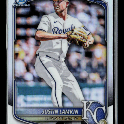 2025 Bowman Chrome Justin Lamkin #BDC-62 Refractor