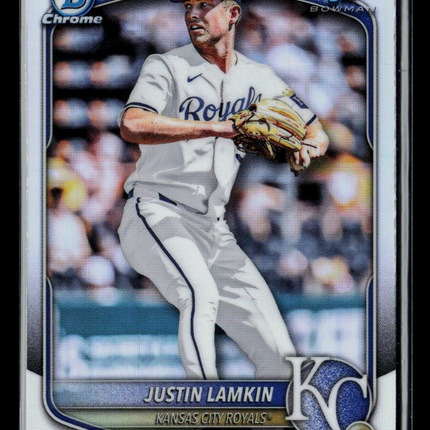 2025 Bowman Draft Chrome Justin Lamkin #BDC-62 Refractor
