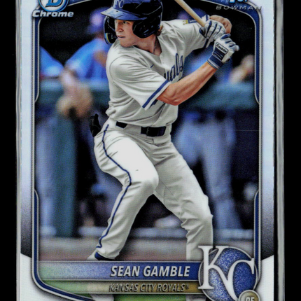 2025 Bowman Chrome Sean Gamble #BDC-178 Refractor