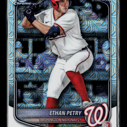 2025 Bowman Chrome Ethan Petry #BDC-151 Mojo Refractor
