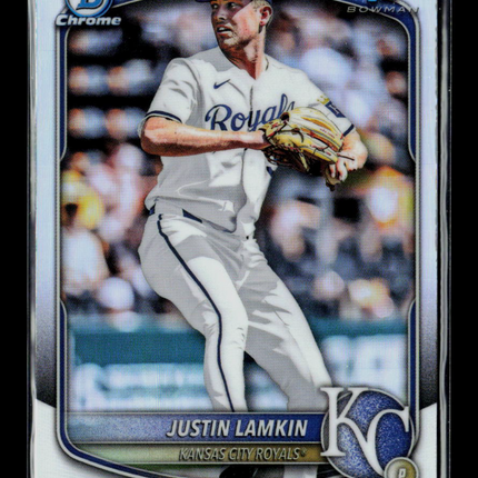 2025 Bowman Draft Chrome Justin Lamkin #BDC-62 Refractor