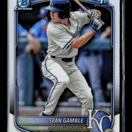 2025 Bowman Draft Chrome Sean Gamble #BDC-178 Refractor