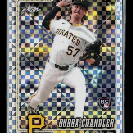 2026 Topps Chrome Bubba Chandler #93 X-Fractor RC