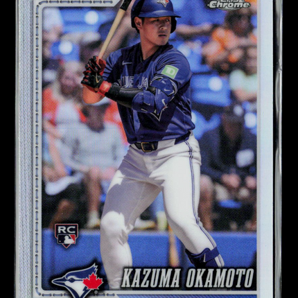 2026 Topps Chrome Kazuma Okamoto #78 Refractor RC