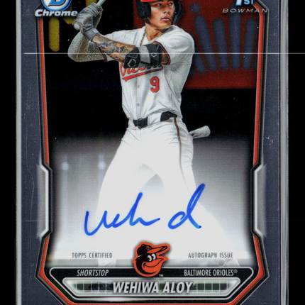 2026 Bowman Chrome Wehiwa Aloy #CPA-WA Auto