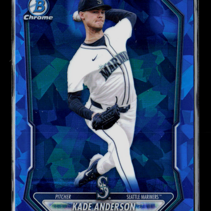 2026 Bowman Chrome Sapphire Edition Kade Anderson #BCP-19 Blue