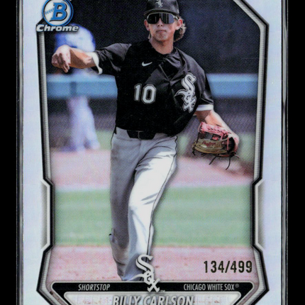 2026 Bowman Chrome Billy Carlson #BCP-44 Refractor 134/499