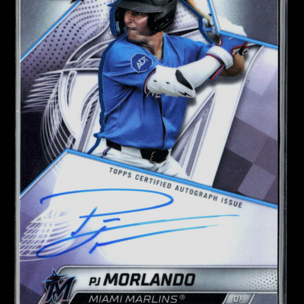 2025 Bowman's Best PJ Morlando #B25-PM Auto