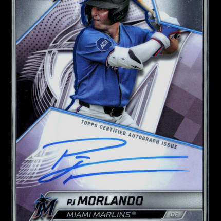 2025 Bowman's Best Baseball PJ Morlando #B25-PM Auto