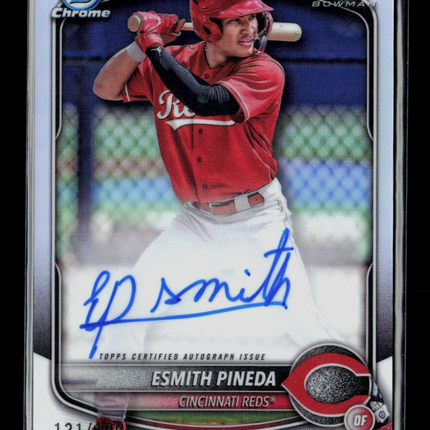 2024 Bowman Chrome Esmith Pineda #CPA-EP Refractor 131/499 Auto